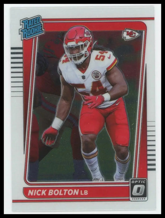 2021 Panini Donruss Optic - Rated Rookie Nick Bolton #275 (RC) - Football Card Single
