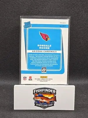 2021 Panini Donruss Optic - Rated Rookie Rondale Moore #217 Bronze Prizm (RC) - Football Card Single