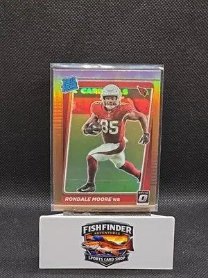 2021 Panini Donruss Optic - Rated Rookie Rondale Moore #217 Bronze Prizm (RC) - Football Card Single