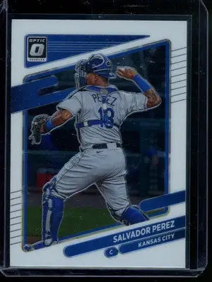 2021 Panini Donruss Optic Salvador Perez #156 Baseball - Baseball Card Single