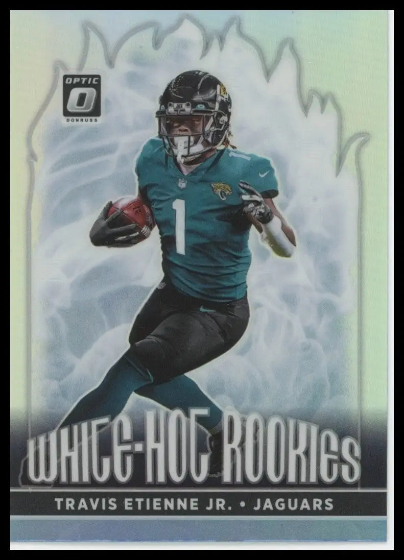 2021 Panini Donruss Optic White Hot Rookies Holo Travis Etienne Rookie #WHR-7