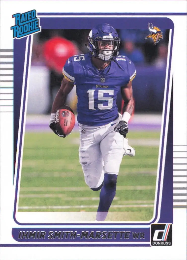 2021 Panini Donruss Rated Rookie #291 Ihmir Smith Marsette Minnesota Vikings NFL - Football Card Single