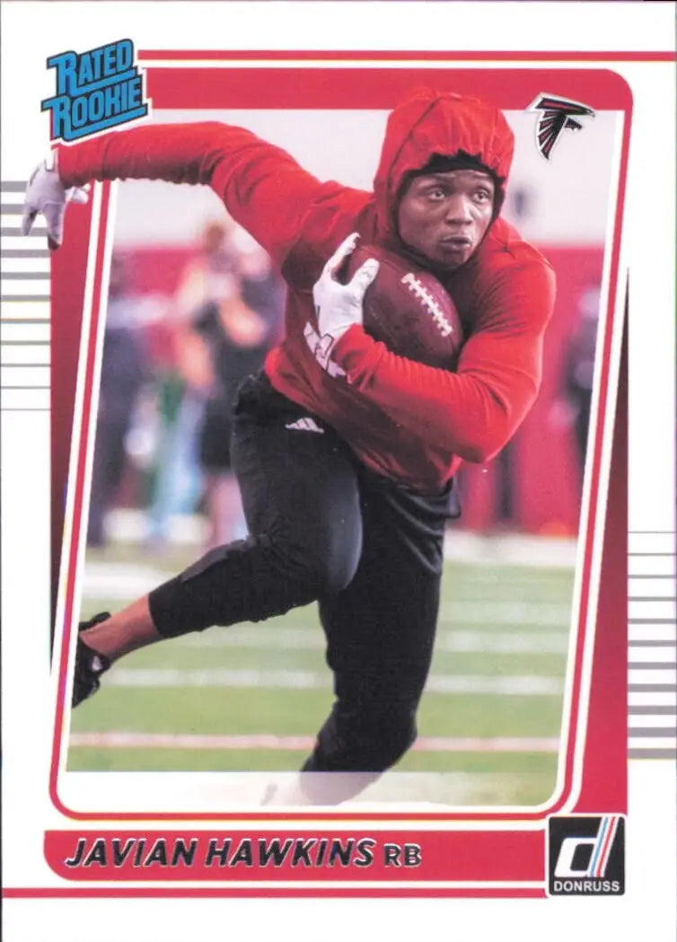 2021 Panini Donruss Rated Rookie #294 Javian Hawkins Atlanta Falcons Football - Football Card Single