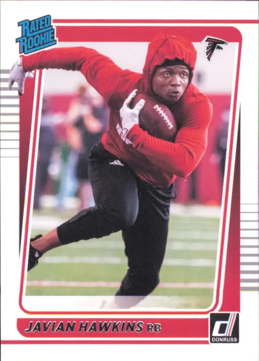 2021 Panini Donruss Rated Rookie #294 Javian Hawkins Atlanta Falcons Football - Football Card Single