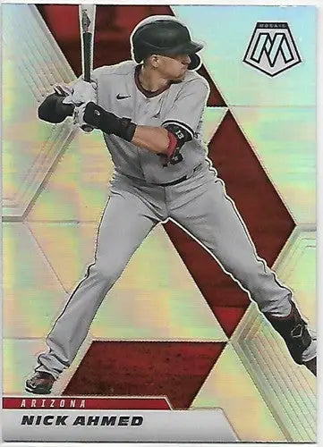 2021 Panini Mosaic Mosaic #154 Nick Ahmed NM-MT Diamondbacks - Baseball Card Single