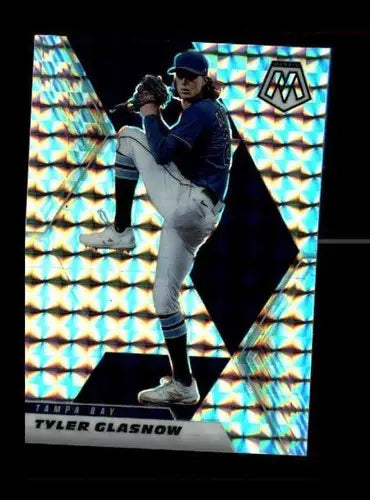 2021 Panini Mosaic Mosaic #181 Tyler Glasnow NM-MT Rays ID:45027 - Baseball Card Single