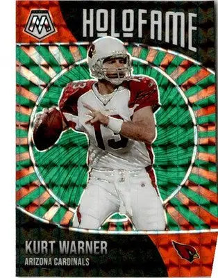 2021 Panini Mosaic #20 Kurt Warner HoloFame Mosaic Green - Football Card Single
