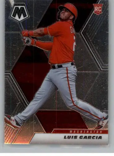 2021 Panini Mosaic #249 Luis V. Garcia NM-MT RC Rookie Nationals - Baseball Card Single