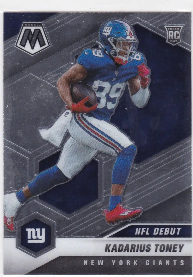 2021 Panini Mosaic #251 Kadorius Toney RC New York Giants - Football Card Single