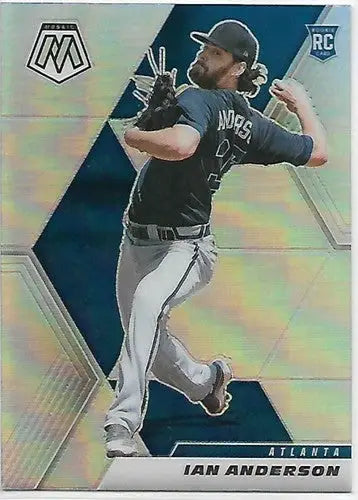 2021 Panini Mosaic Mosaic #264 Ian Anderson NM-MT RC Rookie Braves - Baseball Card Single