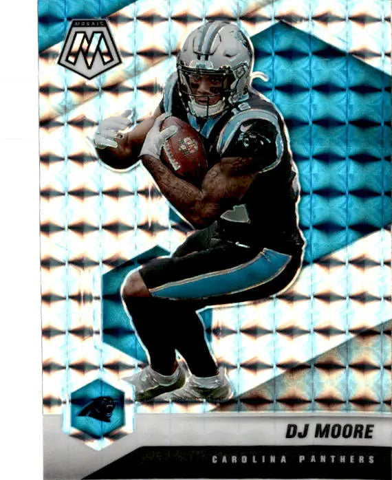 2021 Panini Mosaic #33 DJ Moore Prizm - Football Card Single