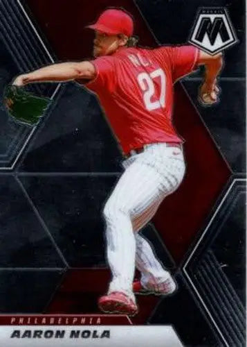 2021 Panini Mosaic #40 Aaron Nola NM-MT Phillies ID:45033 - Baseball Card Single