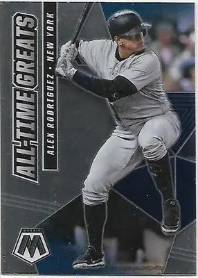2021 Panini Mosaic All-Time Greats #11 Alex Rodriguez NM-MT Yankees - Baseball Card Single