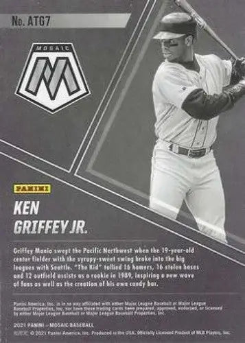 2021 Panini Mosaic All-Time Greats #7 Ken Griffey Jr. NM-MT Mariners ID ID:45029 - Baseball Card Single