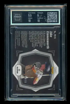 2021 Panini Mosaic Debuts Reactive Blue Jake Cronenworth #PD15 55/99 AC 9.5 - Baseball Card Single