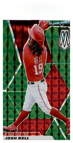 2021 Panini Mosaic Mosaic Green #15 Josh Bell NM-MT Nationals ID:45023 - Baseball Card Single