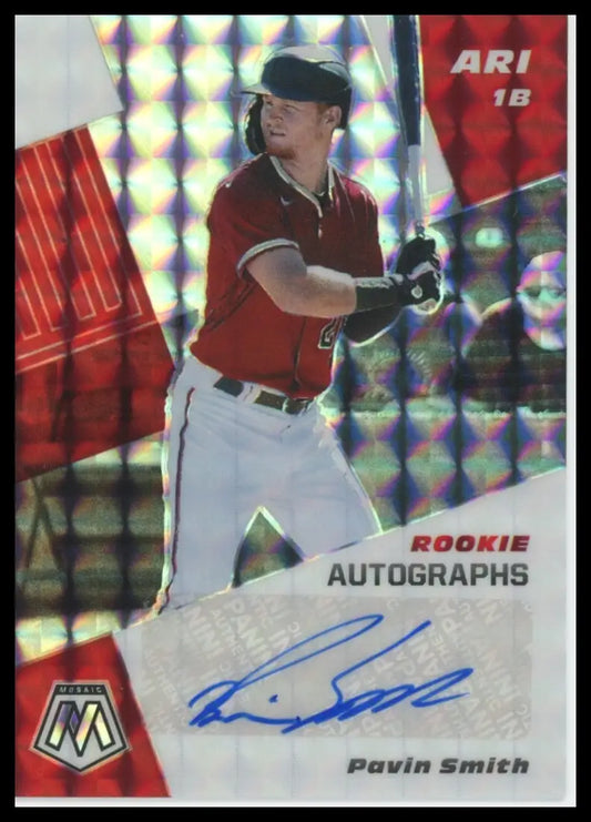 2021 Panini Mosaic - Rookie Autographs Pavin Smith RAM-PS Auto Diamondbacks NM - Baseball Card Single