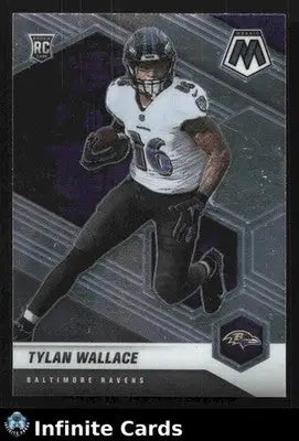 2021 Panini Mosaic TYLAN WALLACE #326 RC Baltimore Ravens RC