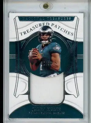 2021 Panini National Treasures Jalen Hurts #TP-JH 80/99 Football