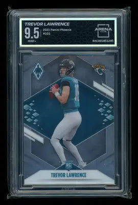 2021 Panini Phoenix Trevor Lawrence #101 RC Football Arena Club 9.5