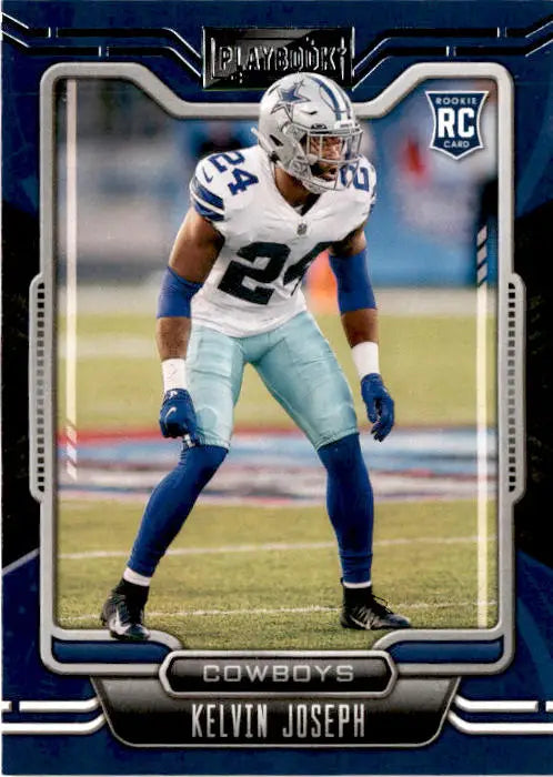 2021 Panini Playbook #162 Kelvin Joseph - Football Card Single