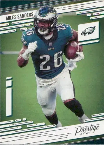 2021 Panini Prestige #111 Miles Sanders NM-MT Eagles ID:39508 - Football Card Single