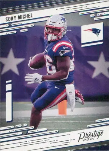 2021 Panini Prestige #114 Sony Michel NM-MT Patriots ID:39509 - Football Card Single