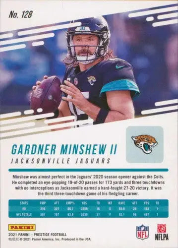 2021 Panini Prestige #128 Gardner Minshew II NM-MT Jaguars ID:39514 - Football Card Single