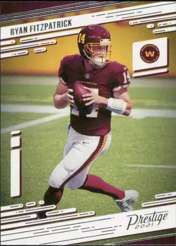 2021 Panini Prestige #153 Ryan Fitzpatrick NM-MT ID:39521 - Football Card Single