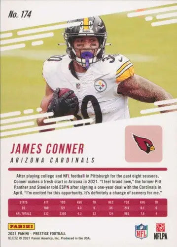 2021 Panini Prestige #174 James Conner NM-MT Cardinals ID:39527 - Football Card Single