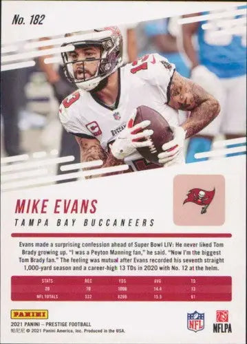 2021 Panini Prestige #182 Mike Evans NM-MT Buccaneers - Football Card Single