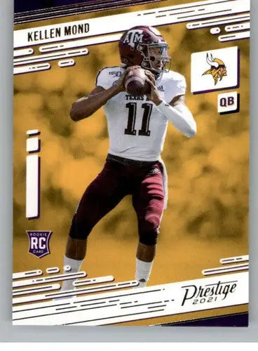 2021 Panini Prestige #206 Kellen Mond NM-MT RC Rookie Vikings - Football Card Single