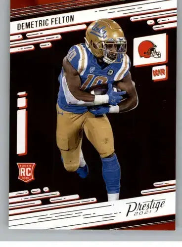 2021 Panini Prestige #219 Demetric Felton NM-MT RC Rookie Browns - Football Card Single