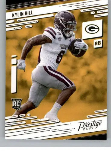 2021 Panini Prestige #228 Kylin Hill NM-MT RC Rookie Packers - Football Card Single