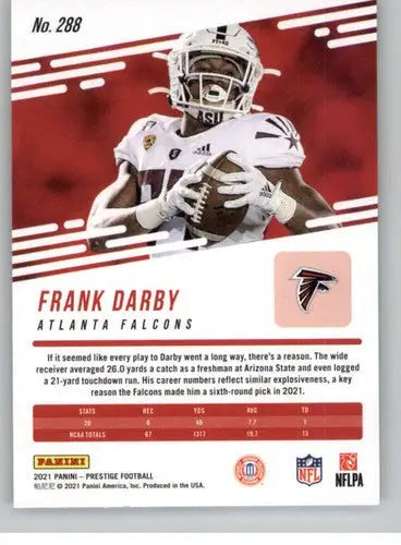 2021 Panini Prestige #288 Frank Darby NM-MT RC Rookie Falcons ID:39581 - Football Card Single