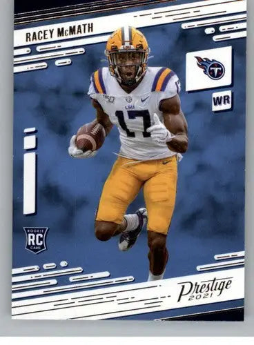 2021 Panini Prestige #293 Racey McMath NM-MT RC Rookie Titans ID:39463 - Football Card Single
