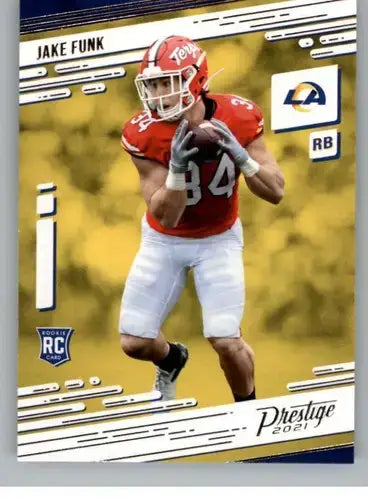 2021 Panini Prestige #299 Jake Funk NM-MT RC Rookie LA Rams - Football Card Single