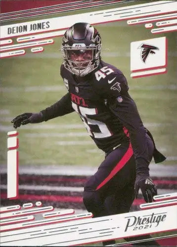 2021 Panini Prestige #36 Deion Jones NM-MT Falcons ID:39490 - Football Card Single
