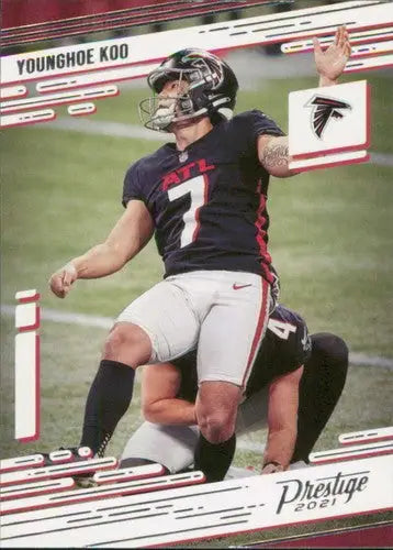 2021 Panini Prestige #37 Younghoe Koo NM-MT Falcons - Football Card Single