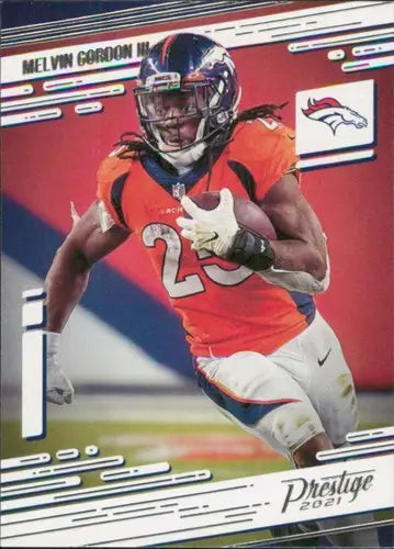 2021 Panini Prestige #42 Melvin Gordon III NM-MT Broncos - Football Card Single