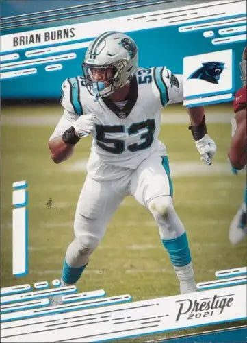 2021 Panini Prestige #79 Brian Burns NM-MT Panthers ID:39504 - Football Card Single