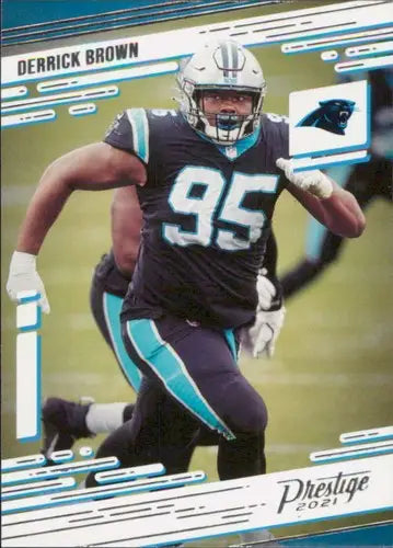 2021 Panini Prestige #80 Derrick Brown NM-MT Panthers ID:39611 - Football Card Single