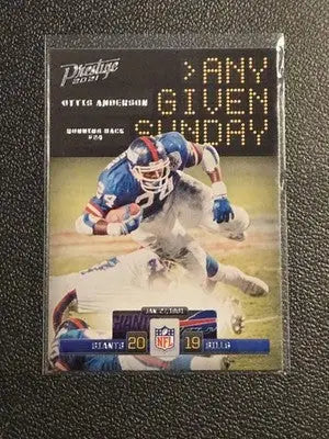 2021 Panini Prestige #AGS-OA Ottis Anderson Any Given Sunday - Football Card Single