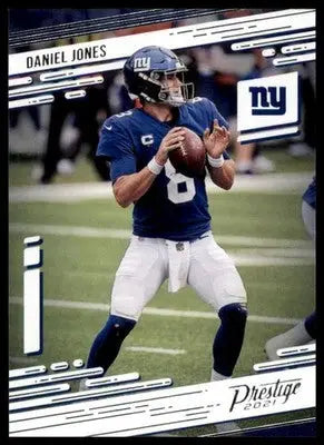 2021 Panini Prestige Daniel Jones 61 New York Giants