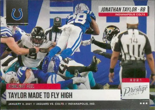 2021 Panini Prestige Highlight Reel #15 Jonathan Taylor NM-MT Colts ID:39584 - Football Card Single