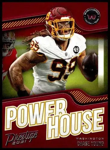 2021 Panini Prestige Power House #1 Chase Young NM-MT - Football Card Single