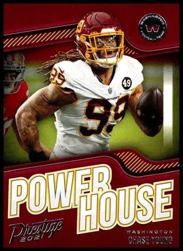 2021 Panini Prestige Power House #1 Chase Young NM-MT - Football Card Single