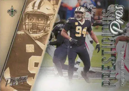 2021 Panini Prestige Prestigious Pros #20 Cameron Jordan NM-MT Saints - Football Card Single