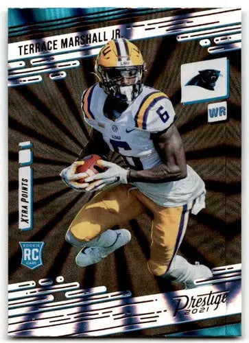 2021 Panini Prestige Xtra Points Sunburst #216 Terrace Marshall Jr. NM-MT RC Roo - Football Card Single