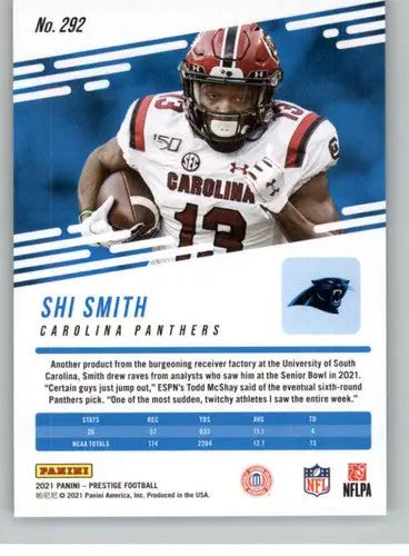 2021 Panini Prestige Xtra Points Sunburst #292 Shi Smith NM-MT RC Rooki ID:39568 - Football Card Single